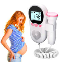Monitor De Ritmo Cardíaco Fetal Ultrasonido 3MHz Detector De Latidos De Bebé Estéreo Doppler Stethoscope Para Embarazadas - details 2