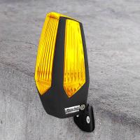 Motorline Professional - Lámpara destellante LED MP205 Universal para puertas de garaje  Funcionamiento fijo o intermitente seleccionable  Multi-voltaje 12v/24v/220v  Color naranja  Angulo ajustable, instalación en muro o base horizontal - details 0
