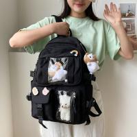 Bolsa De Libros Impermeable Multifuncional De Nylon Gran Capacidad Para Escuela Viaje Para Adolescentes - details 4