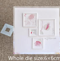 Molde De Corte De Metal Para Cortina Marco De Casa Herramienta De Manualidades Para Scrapbooking Y Artesanía Patrón De Embossing - details 3