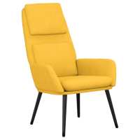 vidaXL Sillón de relax de tela Gris claro, Gris oscuro, Crema Sillon Dormitorio Sillon Comodos Silla Relax Sillón Sofá - details 1