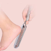 Conjunto De 6 Herramientas De Acero Inoxidable Para Eliminar Callos Pedicura Doméstica Raspe Para Pies Y Talones - details 6