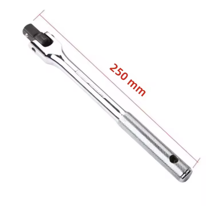 Llave De Fuerza Longitudinal 1/2'' Para Torque Con Barra De Actividad Y Mango De Dirección Fuerte Herramienta De Reparación Multifuncional De Acero Cr-V Antideslizante - 1