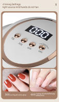 Lámpara LED UV Para Uñas 280W Con 66 LEDs Secado De Esmalte De Gel Función De Memoria De Tiempo LCD Herramientas De Manicura - details 5