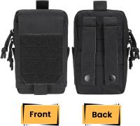 Riñonera with Cremallera, riñonera, Bolsa EDC, riñonera multifunctional para Deportes, senderismo, camping, Viajes, Ciclismo - details 0