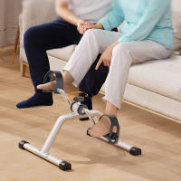 Bicicleta De Ejercicio Interior Home Trainer Para Deportes En Casa Pedales Ajustables Resistencia Ajustable Plegable Material De Acero - details 0