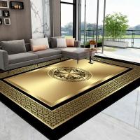 Carpetas De Lujo Doradas Para Decoración De Sala De Estar Moderna Alfombra Grande Para Oficina Y Hogar Tapete Suave Para Dormitorio Y Sala De Estar - details 2