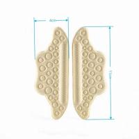 2/6pc Almohadillas De Silicona Para Zapatos Alivio Del Dolor De Talón Y Punta De Pie Protección Antideslizante Para Tacón Alto Insoletas De Medio Tamaño Ajustable Duraderas Y Suaves - details 23