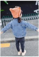 Chaqueta De Denim Para Niñas Primavera Otoño Ropa Infantil De Princesa Dulce Talla Adecuada Para Niñas De 1 a 10 Años - details 1