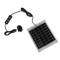 Kit De Bomba De Agua Solar 20W Submersible Para Fuente Piscina Baño De Pájaros Riego Volumen Ajustable Con Interruptor - details 1