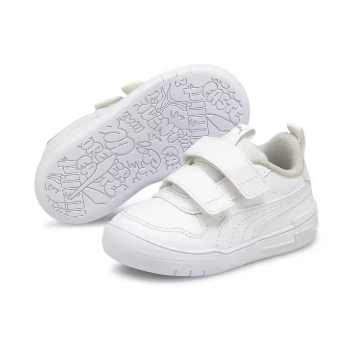 Zapatilla Infantil Puma Multiflex SL V Inf con Velcro color Blanco Tallas 19 al 27 - 1