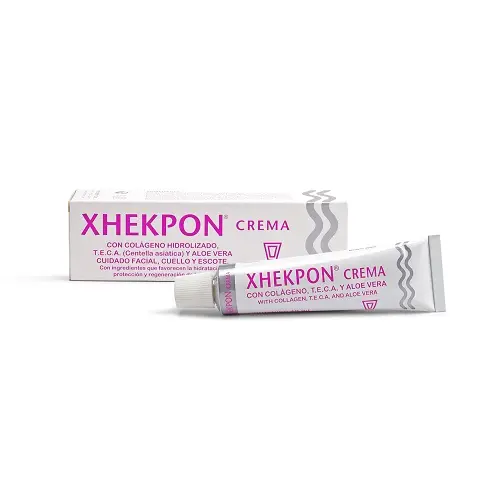 Xhekpon Crema Antiarrugas con Colágeno Hidrolizado para Hidratación y Regeneración de la Piel 40g - 1