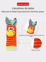 Juego De 4 Pares De Calcetines Con Rascacielos Para Bebés 0-12 Meses Niño Y Niña Juguetes Educativos Sensory Regalos Para El Desarrollo Temprano - details 0