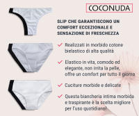 Braguitas para Mujer Brazilian Ropa Interior COCONUDA, Art. 204/704 Pack de 6 y 12 - details 3