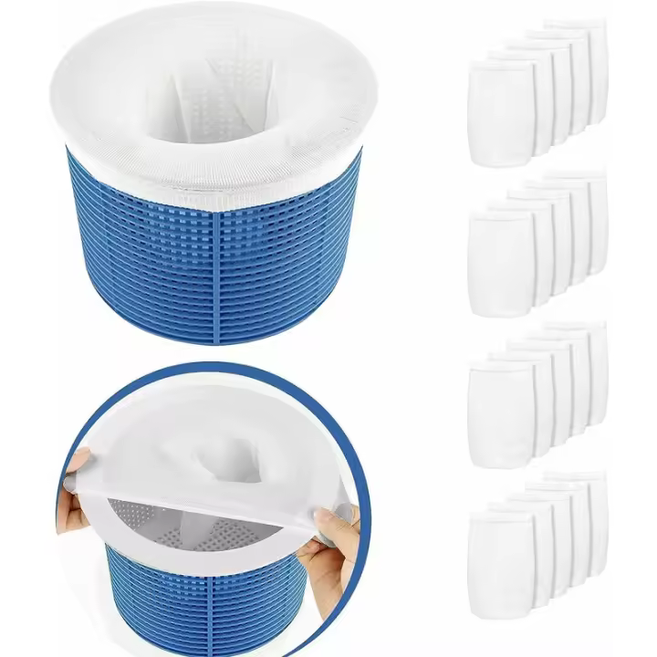 Calcetines, paquete de 20 calcetinesPool, Reutilizable y Súper Elástico para Canasta, Bomb, Pool, Spa - 1