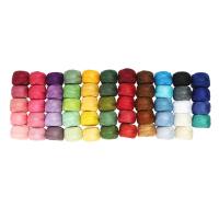 Hilos De Perla De Algodón Amo Set De 54 Colores Tamaño 8 Para Crochet Bordado Artesanía Revestimiento Aplicación 5 Gramos Bola 43 Yardas Larga - details 3