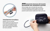 Tensiómetro de Brazo Eléctrico Dígital, Medidor de Presión Arterial en Casa con Memoria para 2 Usuarios y 99 Mediciones - details 5
