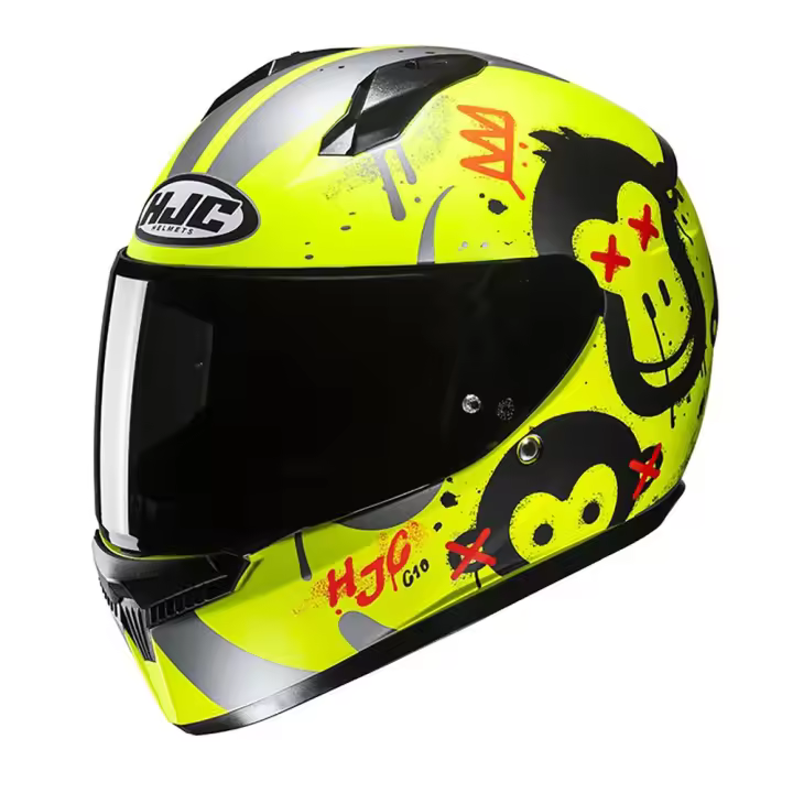 Hjc Casco Integral C10 Geti Amarillo Adulto - 1