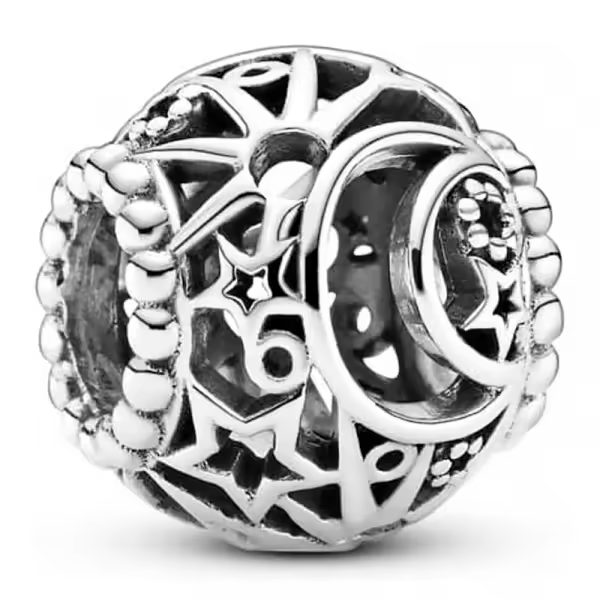 Pandora - Charm Sol, Estrellas y Luna en Filigrana 799183C00 - 1