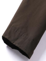 Chaqueta De Negocios Casual Para Hombre Cierre De Zipper Delgado Primavera Otoño Estilo Sencillo Solido Moda Chaqueta Maleza - details 6