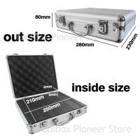 Caja De Herramientas De Aluminio Resistente Organizador Portátil Para Garage Y Herramientas Espacio Grande Para Coche Y Casa - details 0