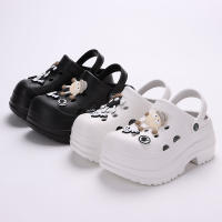 Sandalias Plataforma Gruesa Eva Para Mujer Verano Antideslizantes Zapatos De Jardín Clogs De Tapa Cerrada Para Playa Y Tierra - details 3