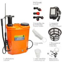 Sulfatadora Electrica Wolfpack A Bateria Doble Uso Bateria o Manual, Con Bateria Recargable 12 V / 8 Amperios - details 2