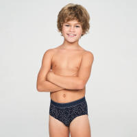 DON ALGODO | Pack de 6 Slips Para Niño | Liso y Estampado | Suaves y Transpirables | Duraderos y Resistentes Para Cualquier Actividad | 3 Colores y 3 Estampados | 4 Tallas: 2-4, 6-8, 10-12, 14-16 - details 0