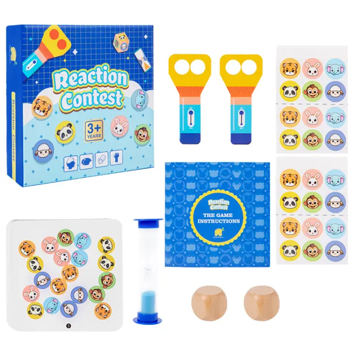 Juego Educativo Infantil De Competición Reacción Mejora La Concentración Y Pensamiento Del Bebé Juguete De Educación Temprana - 1