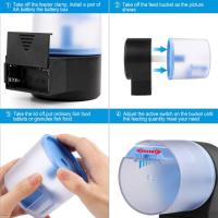 Herramienta De Alimentador Automático Para Acuario De Peces Y Tortugas Timer De Alimentación Electrónico Accesorios De Tanque De Peces - details 1