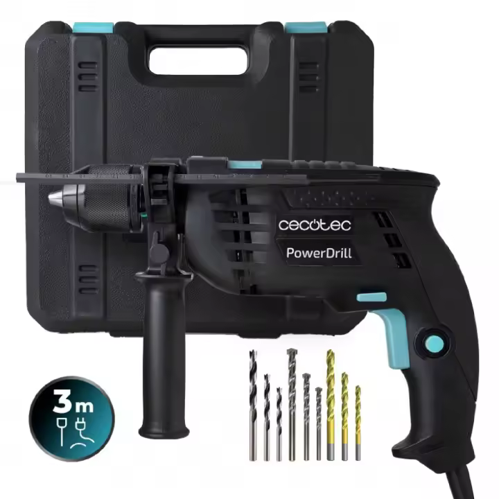 Cecotec Taladro PowerDrill 850 Keyless - 1