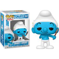 Pack 4 Funko Los Pitufos The Smurfs Pitufina Smurfette  Pitufo Vanity VAnidoso  Handy MAnitas Gruñón Grouch  1516 1517 1518 1519 Pop Vinyl - details 1