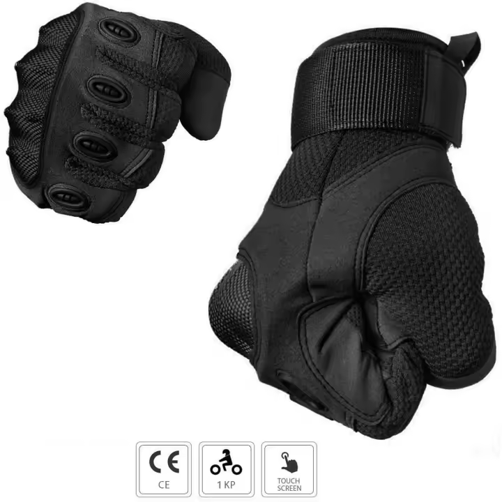 Guantes de moto impermeables de invierno Owl con homologación CE, antideslizantes, tácticos de combate para scooter - 1