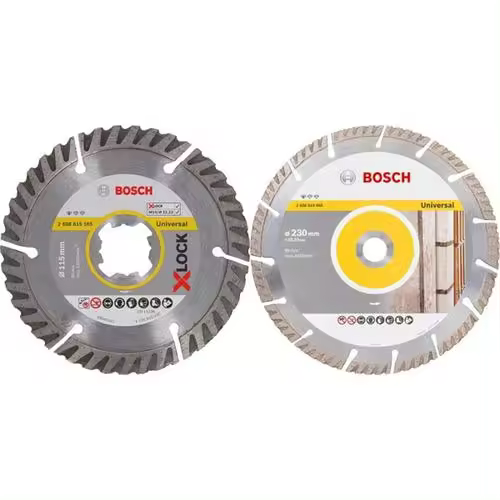 Kit 2 discos BOSCH diamante standard for universal 230mm - 1