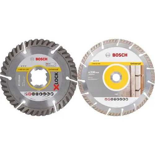 Kit 2 discos BOSCH diamante standard for universal 230mm - 1