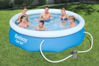 Piscina Redonda Desmontable Autoportante Bestway Fast Set 305×76 cm con depuradora de cartucho de 1.249 litros/h - details 2