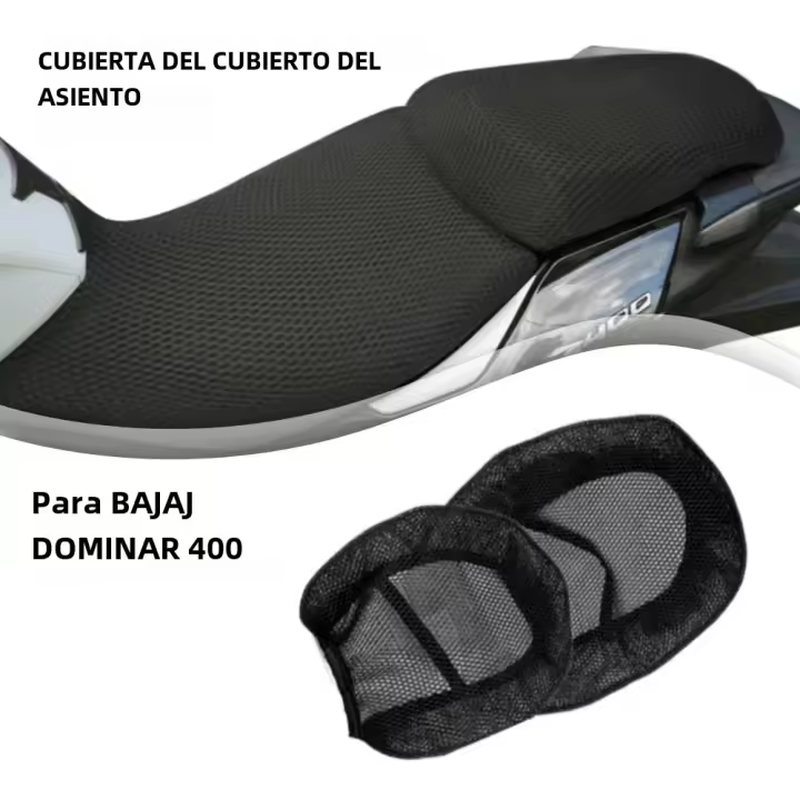 Cubierta De Asiento De Motocicleta Accesorios Para Bajaj Dominar 400 UG 400UG Dominar400 Almohadilla Protectora De Silla Flujo De Aire 3D - 1
