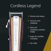 Wahl Professional 5 Star Series Cordless Legend Model 08594, unisex Wahl Legend - Cortapelos Profesional de Largo Alcance - Máquina de Cortar Pelo para Hombre - details 11