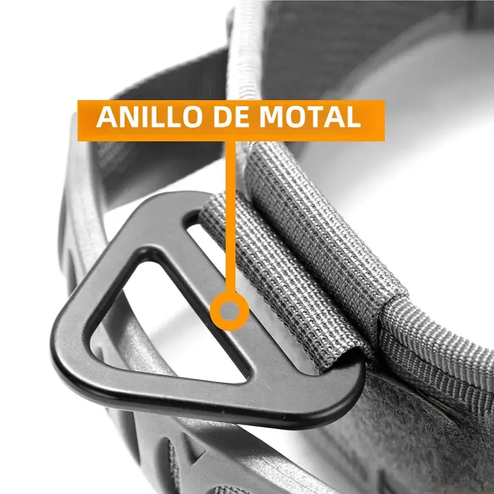Collar Ajustable Clásico Para Perros De Náilon Resistente Con Reflejos Entrenamiento Militar Collar Táctico Pesado Para Aleman Shephard - 1