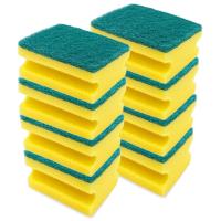 Estropajo de Cocina Ecológico para Fregar. Pack de 8 Estropajos Cocinas Resistentes y Duraderos para una Limpieza Fácil. Esponja Limpieza De Dos Lados de Larga Duración - details 1