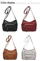 Bolso De Hombro Para Mujer De Lujo En Cuero Suave Diseñador Bolso Cruzado De Calidad Sac a Main Estilo Versátil Tote Solid PU Con Cierre De Cremallera - details 3