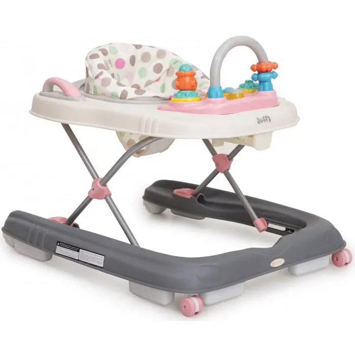 Andador 2 em 1 Cangaroo Dotty pink - 1