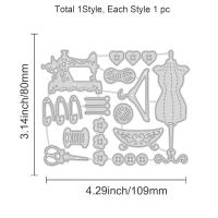 1pc Herramienta De Costura Para Cortar Metal Y Tela Con Diseño De Percha Para DIY Scrapbooking Cartas De Fiestas Cumpleaños Boda Y Álbumes - details 1