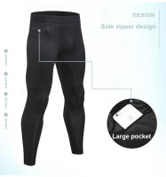 Pantalones deportivos ajustados para hombre, pantalones de chándal transpirables de secado rápido, pantalones de cintura elástica, mallas para entrenamiento, Fitness, trotar, pantalones de gimnasio para hombre - details 3