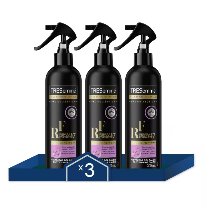 TRESemmé Protector de Calor Repara y Fortalece 300ml - Pack de 3 - 1