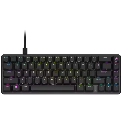 Corsair CH-91A401A-ES teclado USB QWERTZ Español Negro - 1