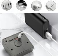 Lámpara de pared con sensor de movimiento, con inducción magnética del cuerpo humano, lámpara suave recargable conectable y de larga duración, adecuada para pasillos, escaleras y dormitorios. - details 2