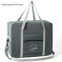 Bolsa de viaje de gran capacidad, para viajes de negocios, de corta distancia, con un solo hombro, plegable, impermeable, para guardar equipaje  Bolsa de avión - details 5