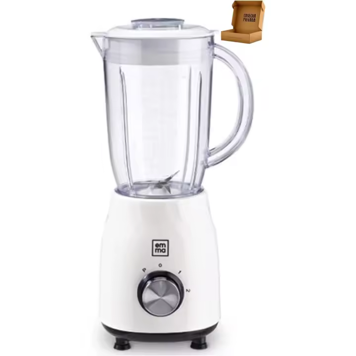 Batidora de Vaso Verde o Blanca – Alta Potencia, Bajo Consumo y Alto Rendimiento – Ideal para Hogar y Hostelería - 350W - Jarra de 1200 ML - 1