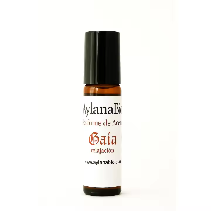 AylanaBio - Perfume de Aceite Gaia Relajación | Con Aceites Esenciales Naturales | Artesanal y Ecológico | Bienestar, Equilibrio y Paz Interior - 1